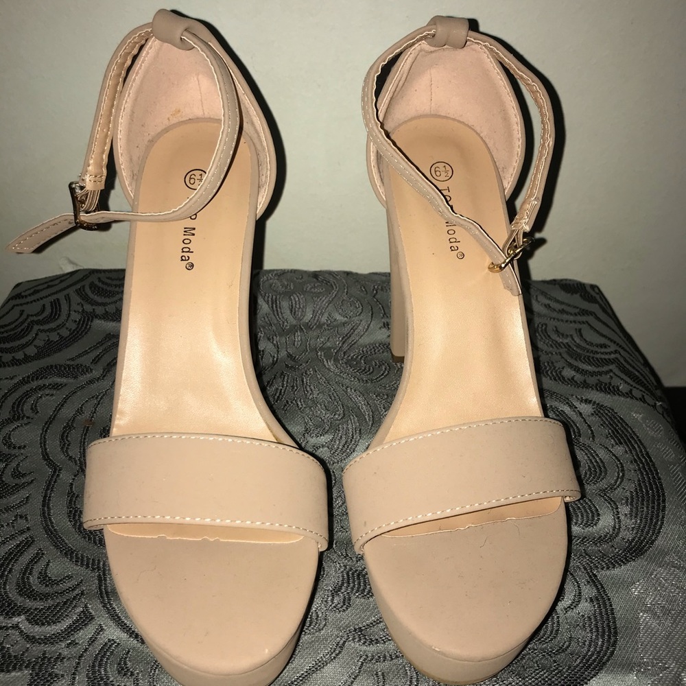 Nude heels